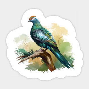 Nicobar Pigeon Sticker